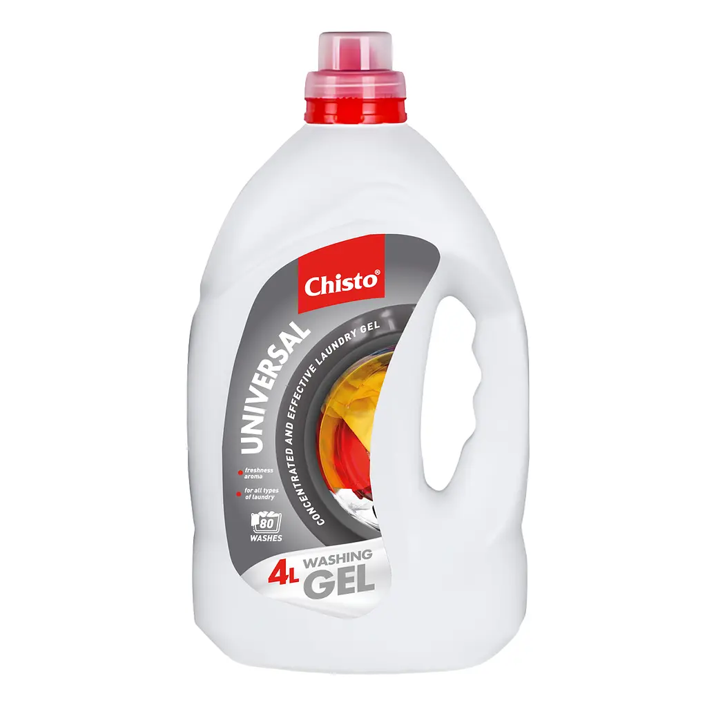 Набір: Гель для прання Chisto Universal 4 л + Гель для прання Chisto Clean&White 4 л - фото 2