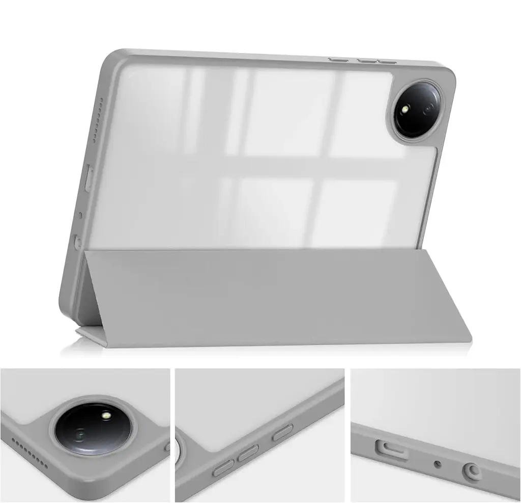 Чохол до планшета BeCover Soft Edge TPU Xiaomi Redmi Pad SE 8.7" Gray Marble (712575) - фото 4