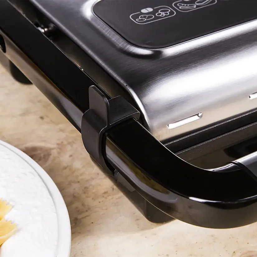 Гриль Tefal Grill Inicio 2000 Вт чорно-сірий (GC242D38) - фото 8