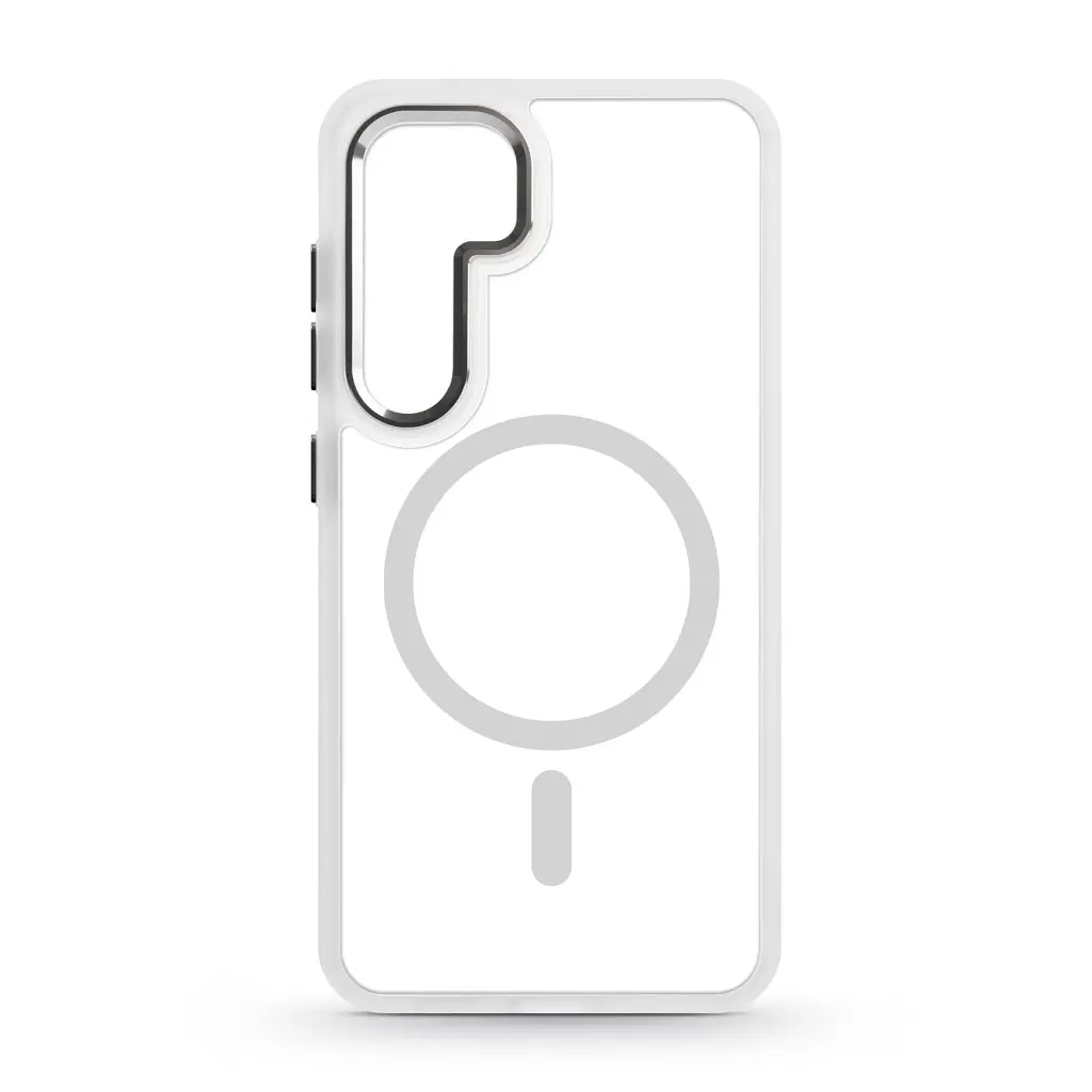 Чохол ArmorStandart Unit MagSafe для Samsung S24 Matte Clear Silver