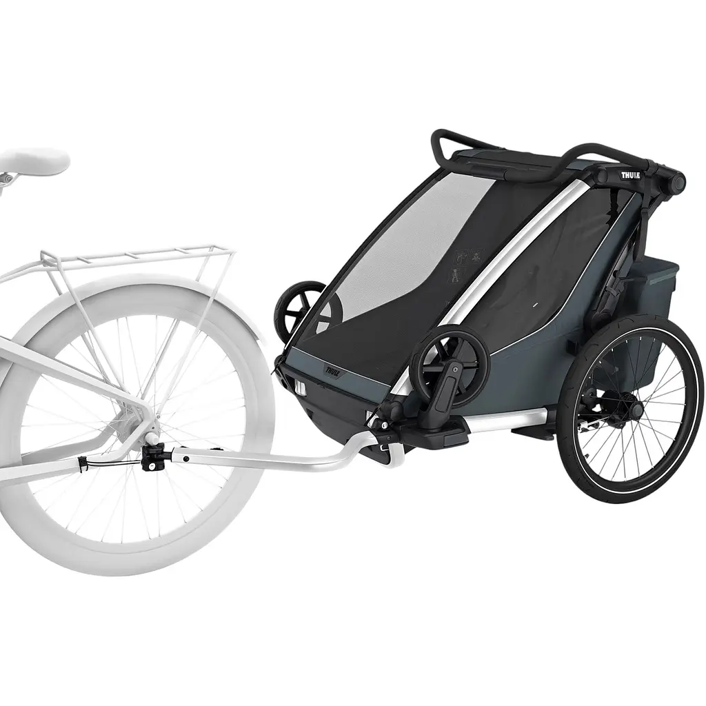 Дитяча коляска Thule Chariot Cross 2 Double (Dark Slate) (TH 10201035) - фото 4