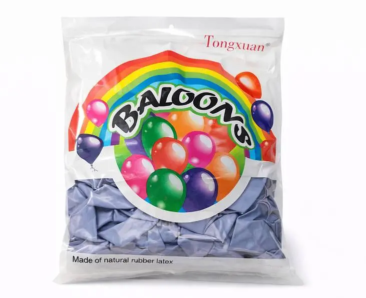 Надувные шарики набор 100 шт HTOP Balloons Party 12 дюймов товары для празника дня рождения Светло-Фиолетовый - фото 2