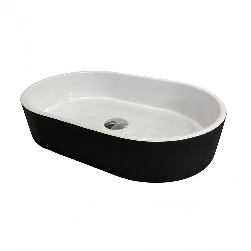 Умивальник Adamant BESTE NEW Black-White