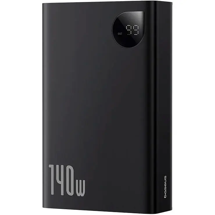 Зовнішній акумулятор Baseus Adaman Digital Display 24000mAh 140W Black (P10021508113-00) [102124] - фото 2
