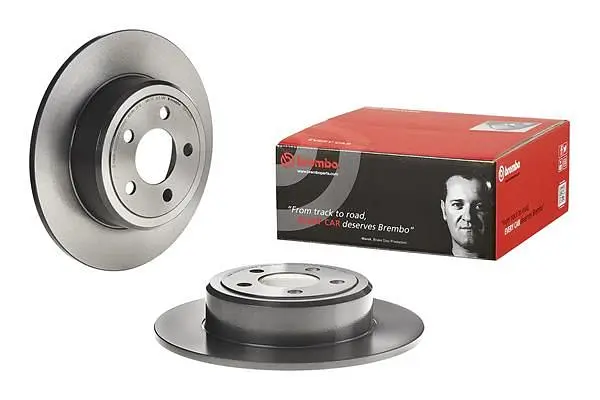 Диск гальмівний невентильований Chrysler 300c, Dodge Charger VII 04-25р Brembo (08.A403.11) - фото 2