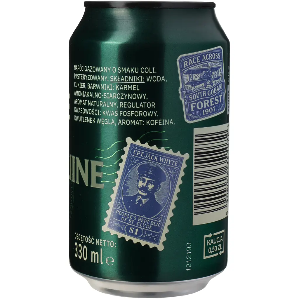 Напій Jungle Cola газований зі смаком коли 330 мл - фото 3