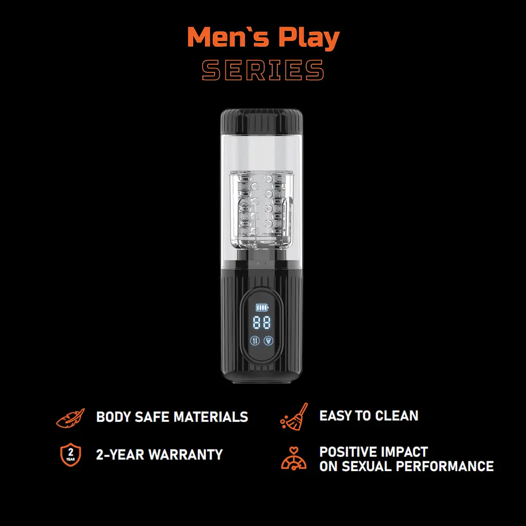 Мастурбатор Erospace Men’s Play Automatic Thrusting Masturbator B2 - фото 4