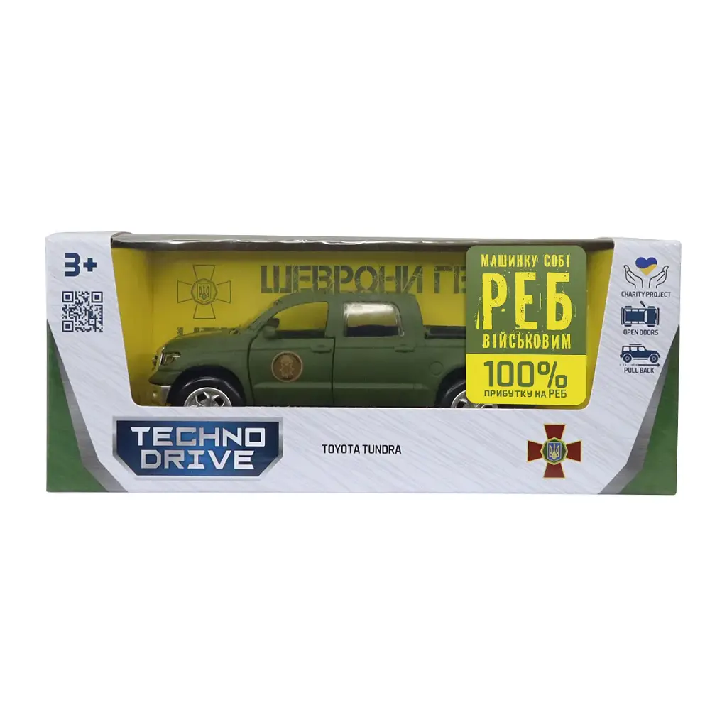Машина TechnoDrive серії Шеврони Героїв - Toyota Tundra - НГУ (KM60083) - фото 5