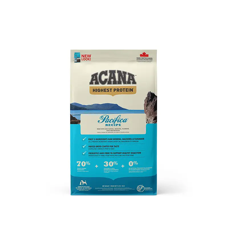 Сухий корм для собак усіх порід Acana Pacifica Recipe з рибою 11.4 кг a54111