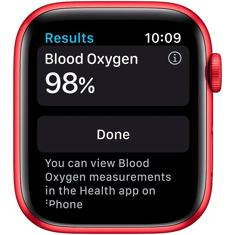 Смарт-годинник Apple Watch Series 6 GPS 44 mm Red Sport Band (Grade B) Seller Refurbished - фото 3