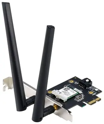 Адаптер WiFi PCE-AX1800, PCI-Express x1, BT5.2 Asus teh0017376 - фото 2