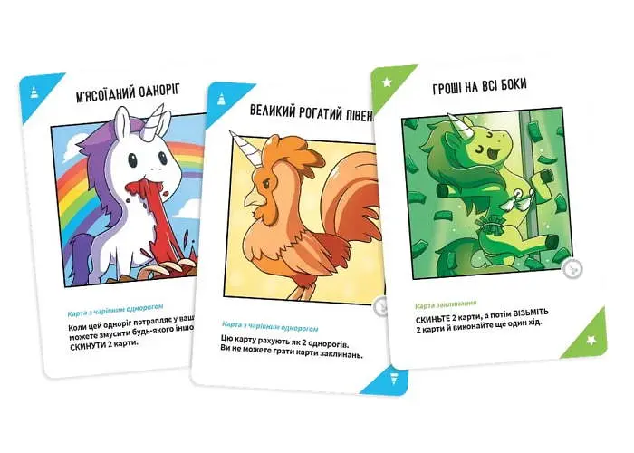 Настільна гра Geekach Games Відчайдушні однороги 18+ (Unstable Unicorns NSFW) (укр.) (GKCH0283) - фото 6