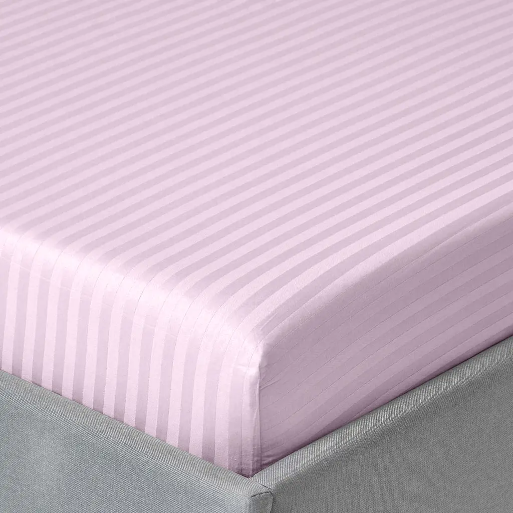 Комплект постільної білизни Cosas полуторний сатин з простирадлом на резинці CAMELLIA 160 x 220 см (StrSatin_05Camellia_El140-Camellia_160) - фото 8