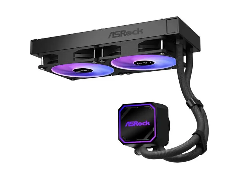 Водяне охолодження ASRock Pro 240 ARGB Black - фото 9