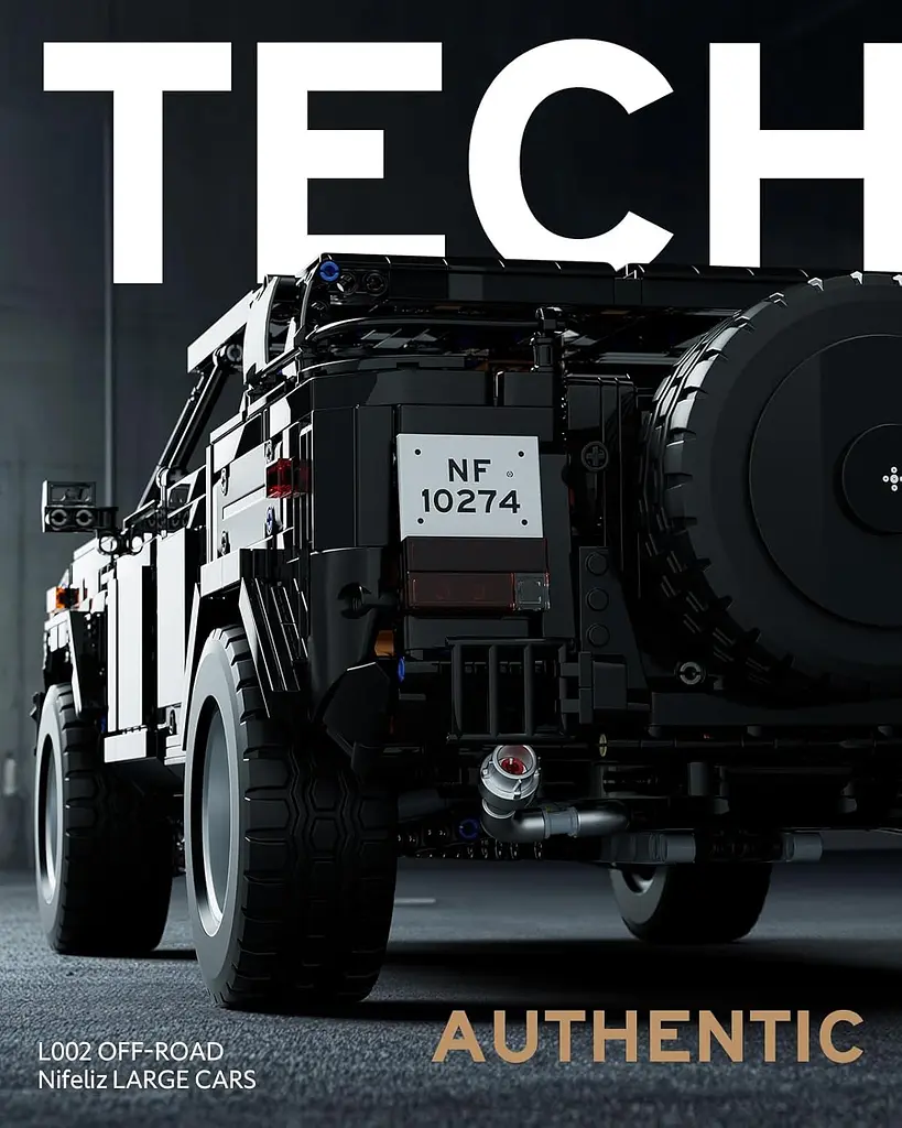 Конструктор Nifeliz Внедорожник L002 Off-Road (NF10274) - фото 3
