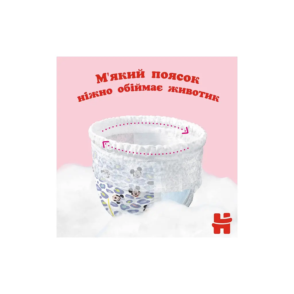 Підгузки Huggies Little Movers/Pants 6 (15-25 кг) для дівчинки 44 шт (5029053547664) - фото 9
