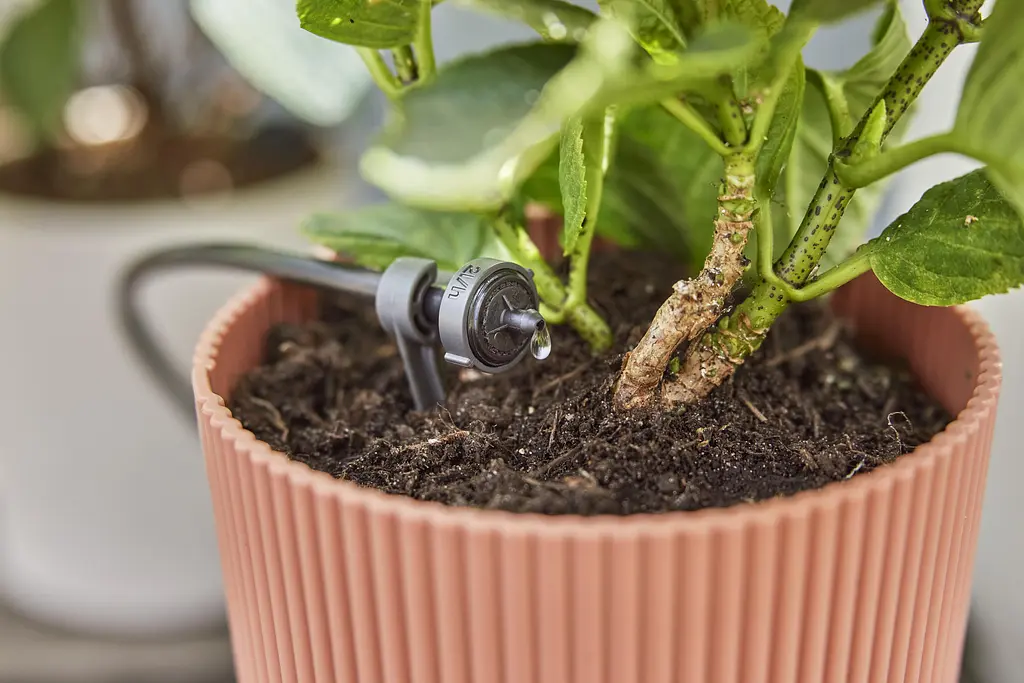 Крапельниця Gardena Micro-Drip-System кінцева вирівнююча тиск 2 л/год, 10 шт (13302-20) - фото 2
