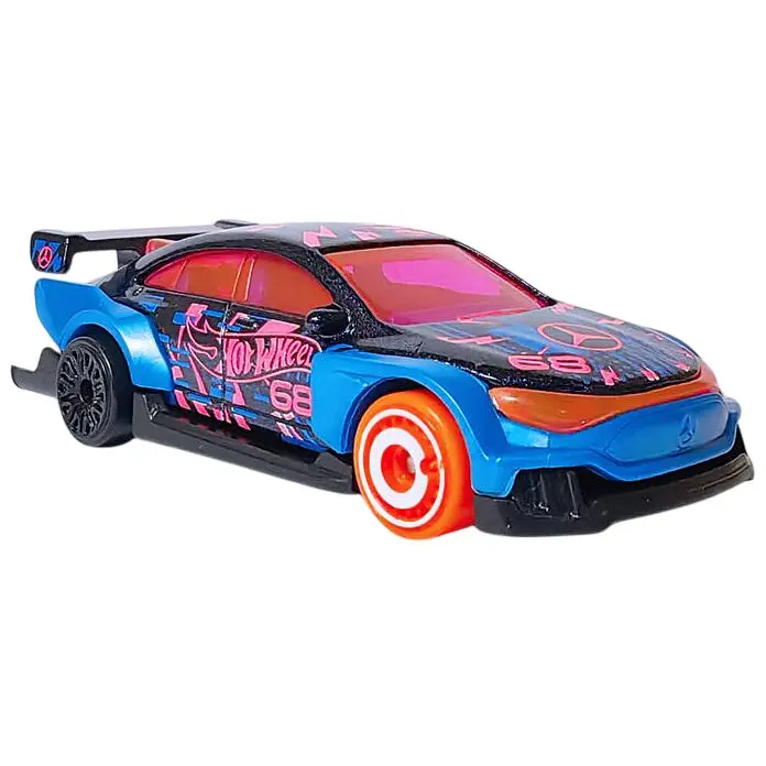 Базова машинка Hot Wheels HW Euro Mercedes-Benz CLA HW синя (5785) JJH63 - фото 2
