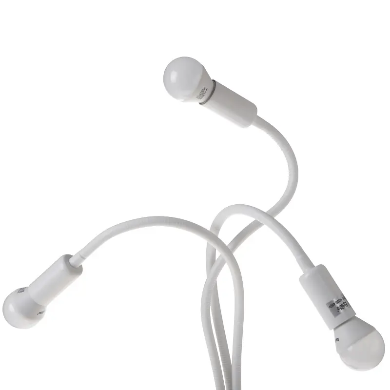 Настольная лампа Brille в современном стиле гибкая BL-423T/3 E14 WH - фото 5