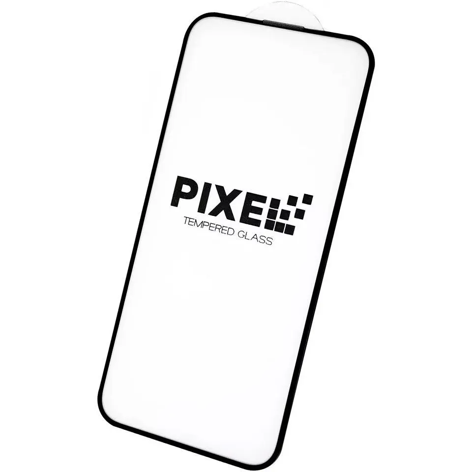 Захисне скло Pixel Full Screen Glass для Apple iPhone 15 Pro Black [93868] - фото 3