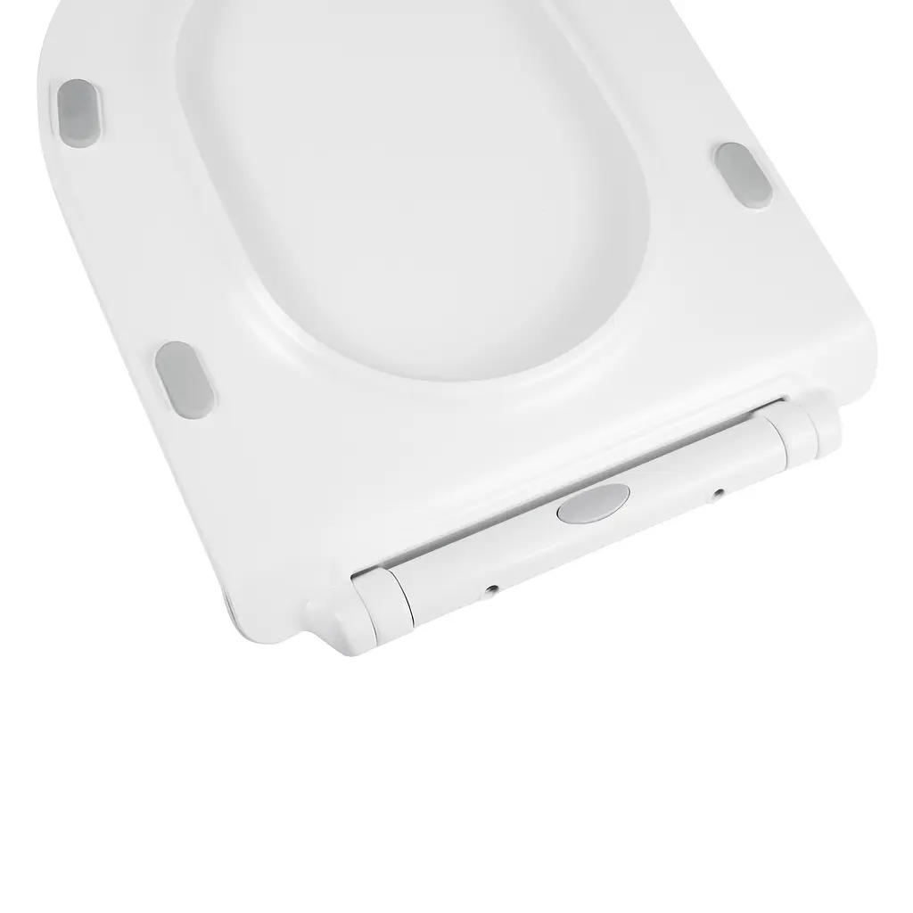 Сиденье для унитаза Qtap Presto с микролифтом Slim QT26991217AW, Белый - фото 3