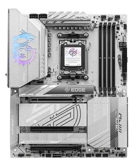 Материнська плата MSI X870E MPG Edge Ti Wi-Fi Socket AM5 (MPG X870E EDGE TI WIFI) - фото 2