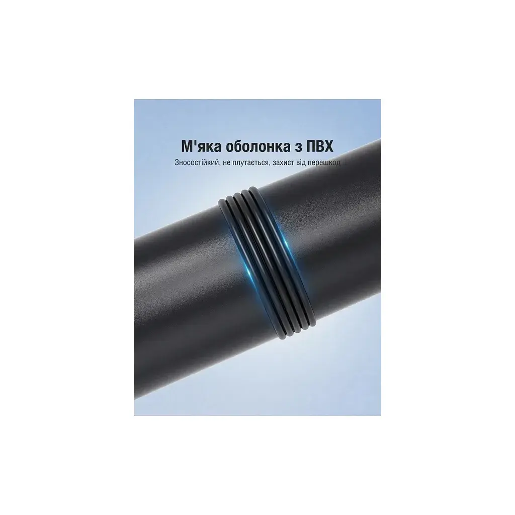 Кабель мультимедійний 1xRCA M to 1xRCA M 1.5m digital black Vention (VAB-R09-B150) - фото 11