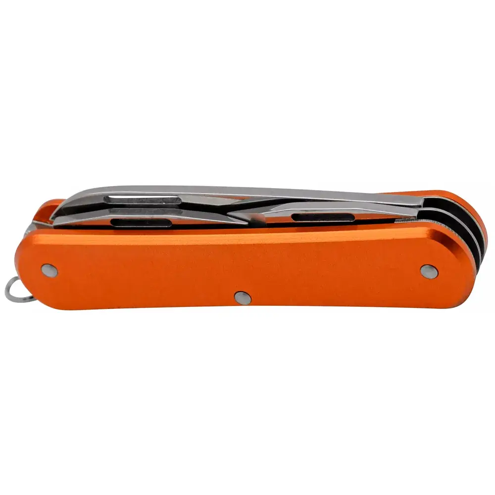 Ніж багатофункціональний Fox Vulpis Aluminium Orange. 3 інструменти - фото 5