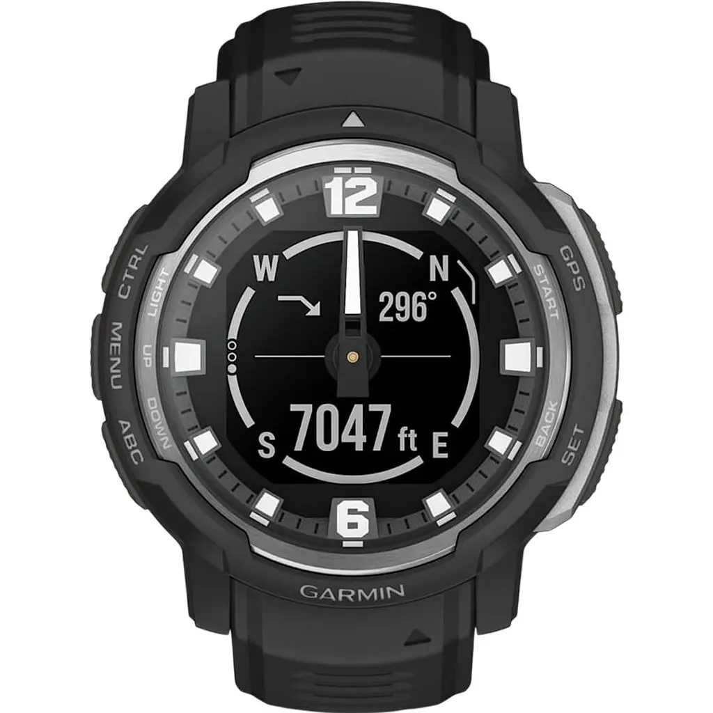 Смарт-годинник Garmin Instinct Crossover Standard Edition Black (010-02730-13/03) [171556] - фото 12