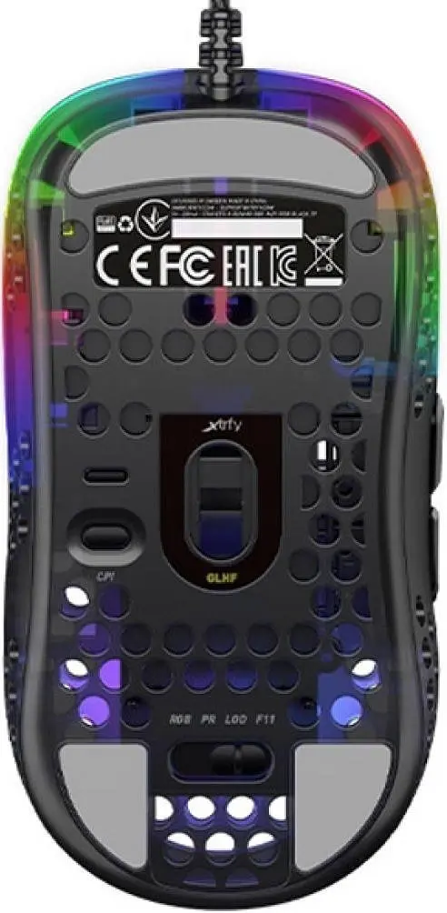 Миша Xtrfy MZ1 RGB Чорний (XG-MZ1-RGB) USB - фото 2
