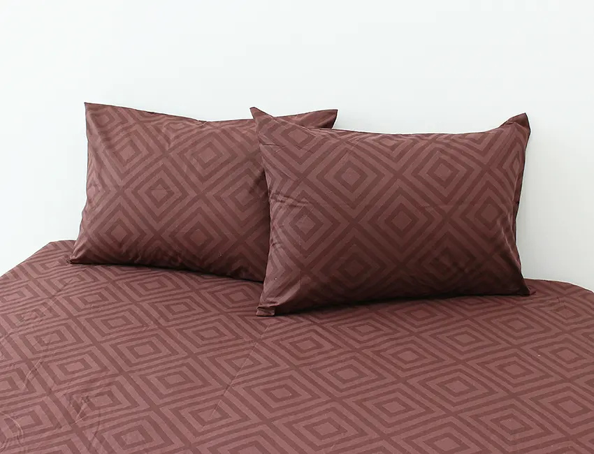 Постільна білизна (R128Brown) 1,5-спальний TAG tekstil pbe0028303 - фото 3