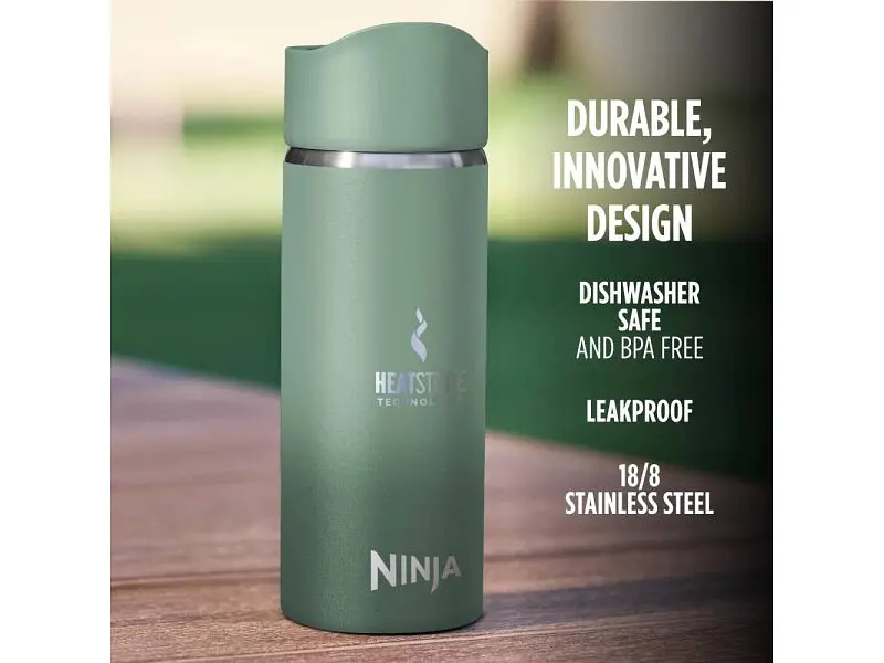 Термокухоль Ninja Sip Perfect 0.4 л Green (DW1603EUUKGN) - фото 7