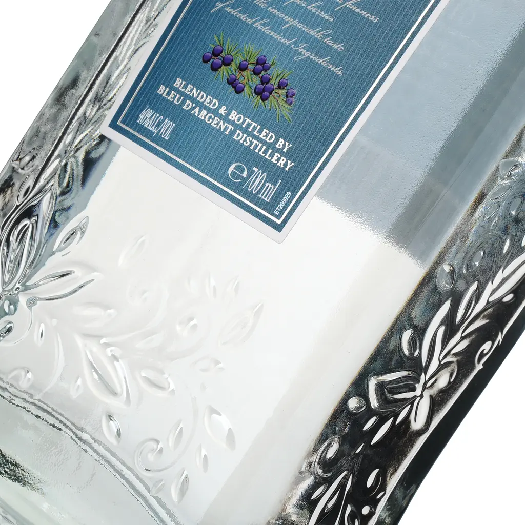Джин D'Argent London Dry Gin 40% 0.7 л - фото 5