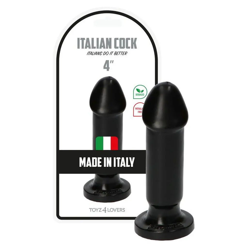 Фалоімітатор Toyz4lovers Gino, 10.5 см (чорний) - фото 8