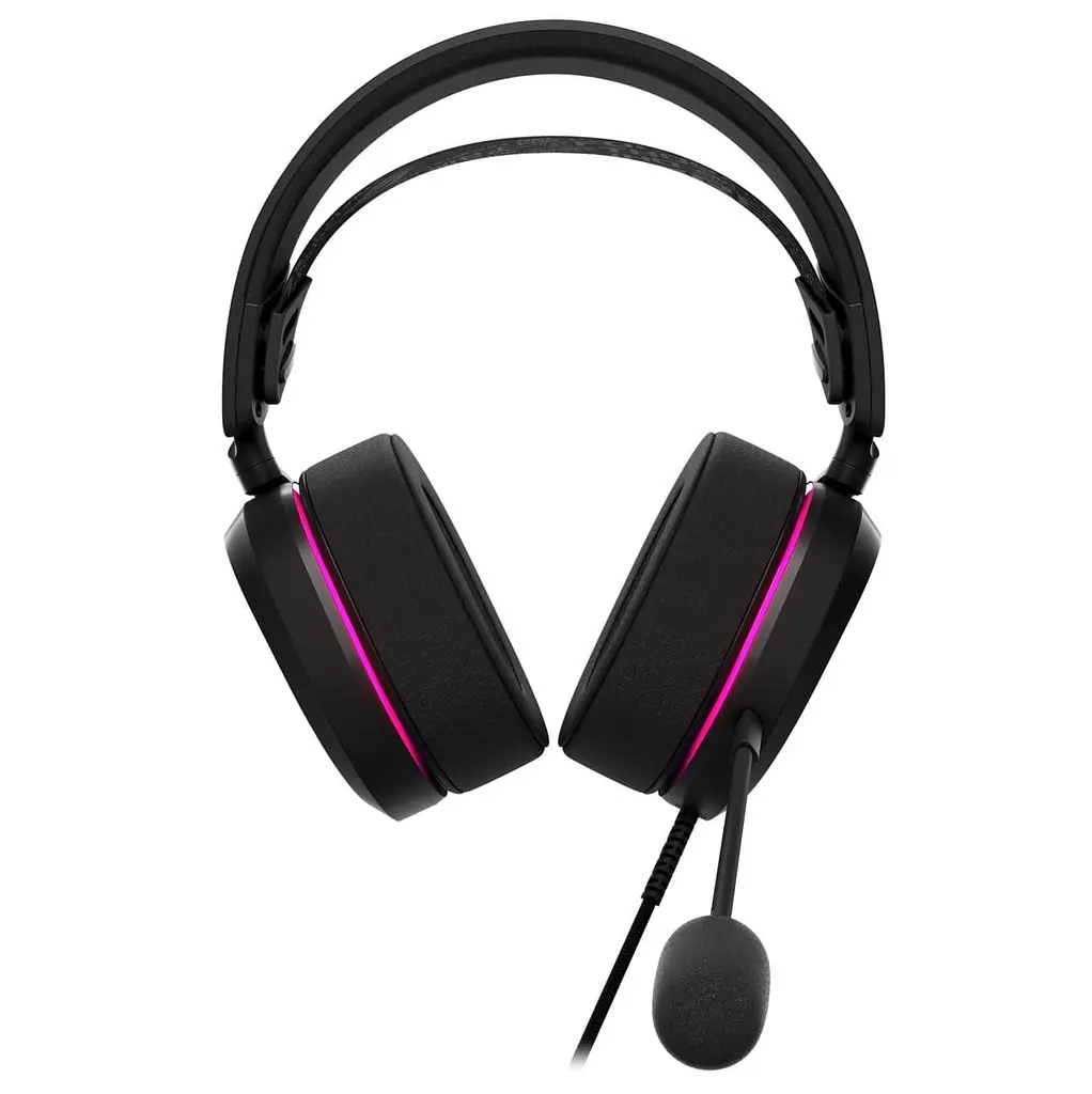 Ігрова гарнітура ASUS ROG Pelta Core USB-C RGB Black (90YH04E0-BHUA00) - фото 7