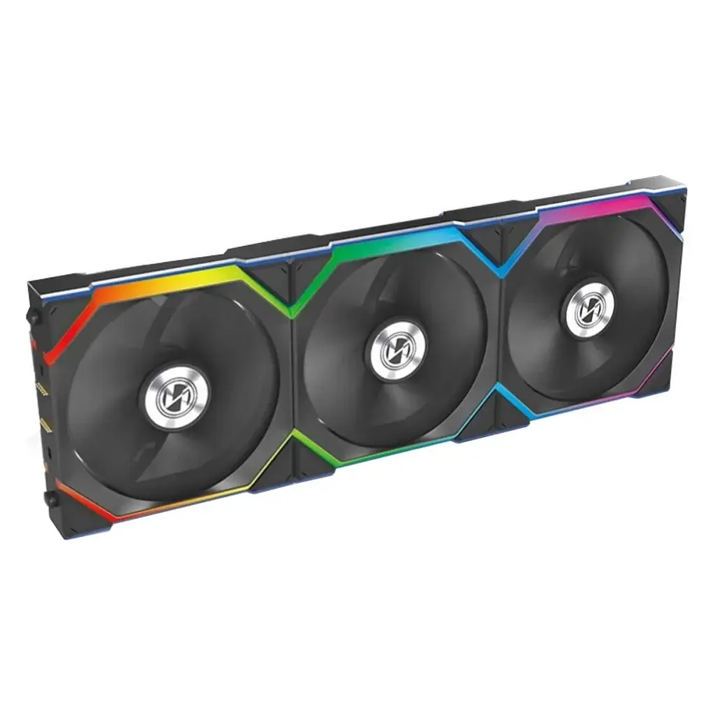 Кулер до корпусу Lian Li Uni Fan SL WIRELESS 120-3 REVERSE BLAD (G99.12RSL1W3B.00) - фото 2