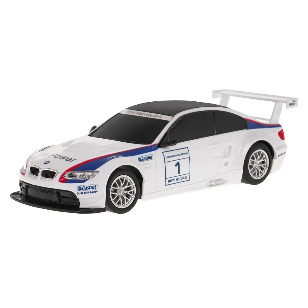 Машинка RASTAR BMW M3 R/C 1:24 белый 48300 - фото 4
