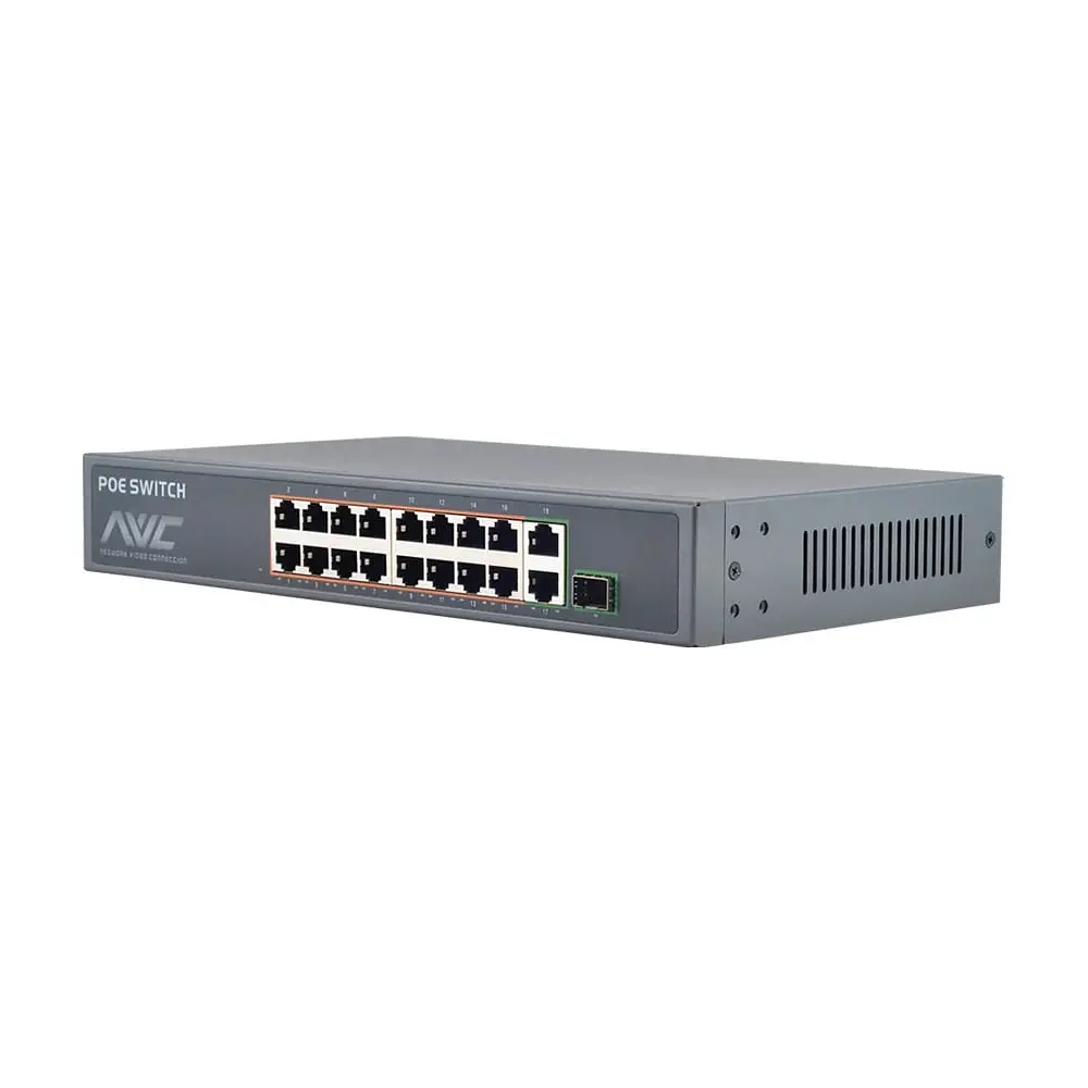 PoE-комутатор 18-портовий NVC-1816GSR (73-00105) - фото 4