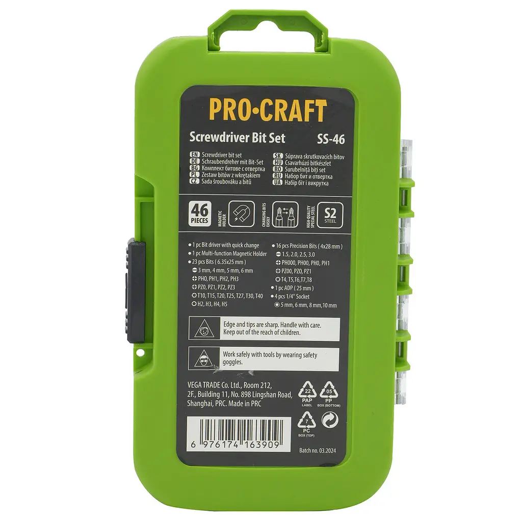 Набір біт Procraft SS46 - фото 2