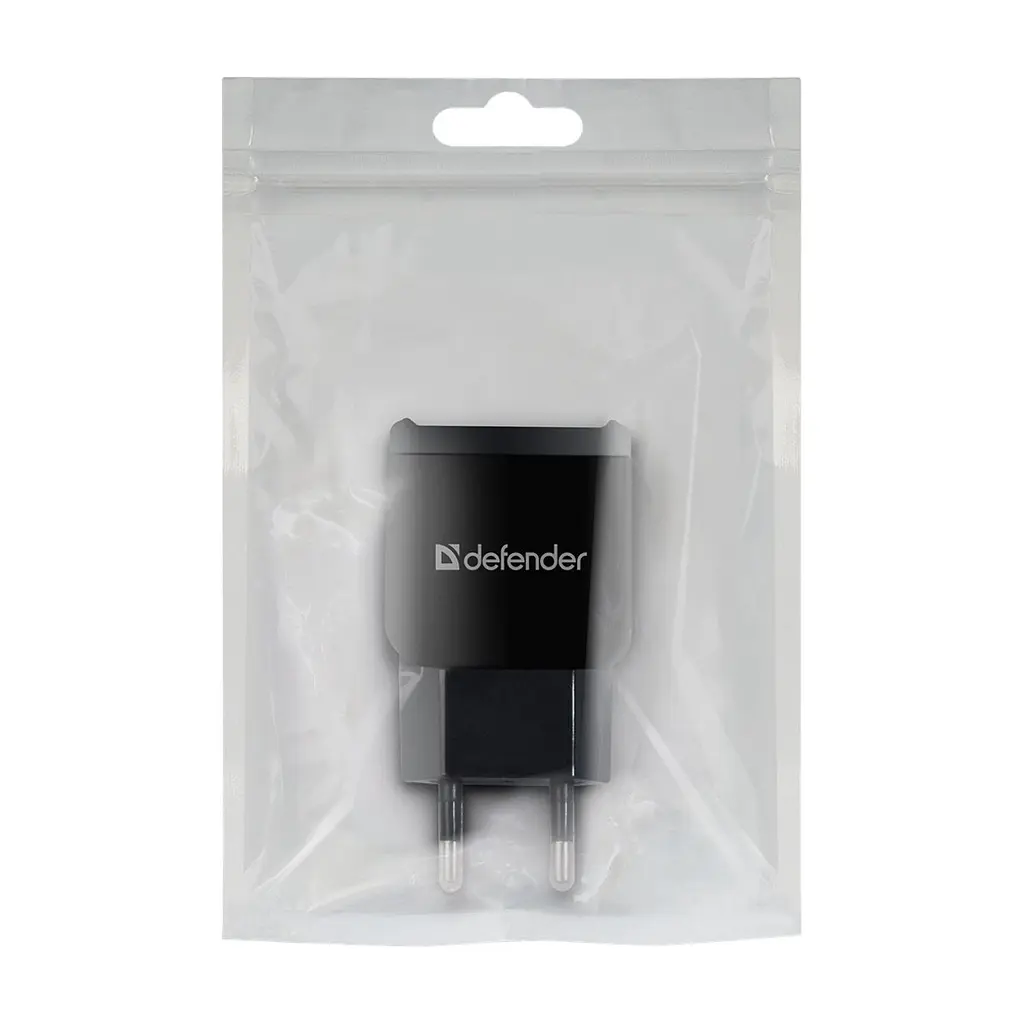 Зарядное устройство для Defender EPA-13 black, 2xUSB, 5V/2.1A, package (83840) - фото 3