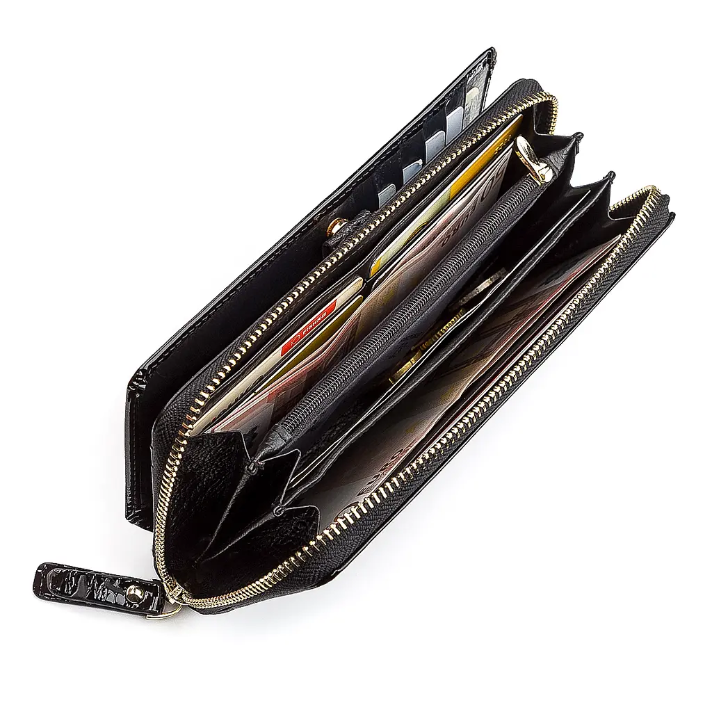 Жіночий шкіряний гаманець (S7001A) ST Leather 20х9.5х3 см acs0015536 - фото 4