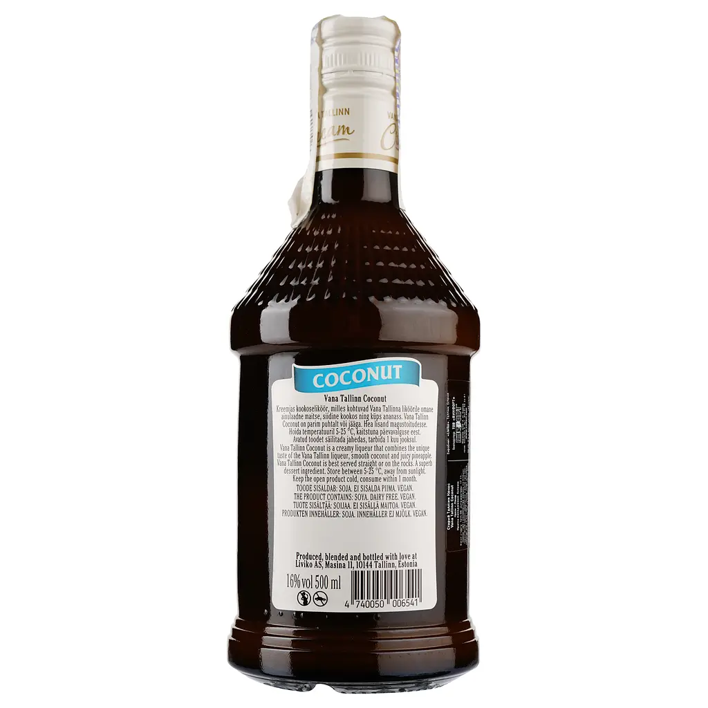 Лікер Vana Tallinn Coconut, 16%, 0,5 л - фото 3
