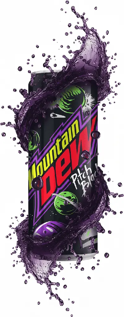 Газований напій Mountain Dew Pitch Black 330 мл - фото 3