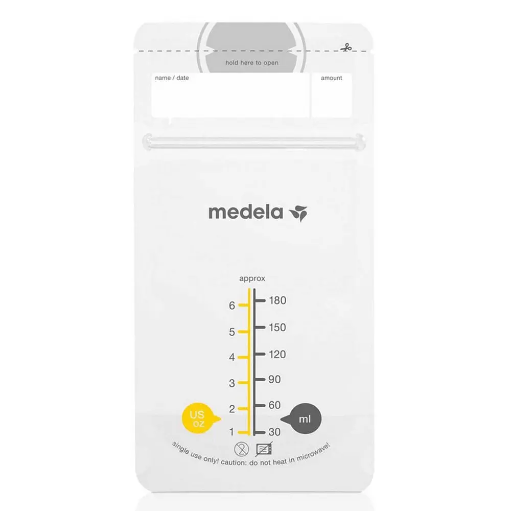 Пакеты для хранения грудного молока Medela, 180 мл, 25 шт. (008.0404) - фото 2