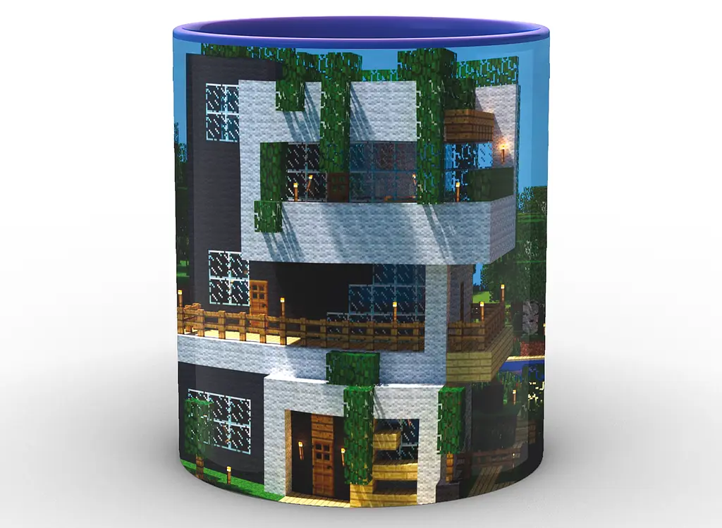 Кружка GeekLand Minecraft Майнкрафт будинок МС.02.025.686 - фото 5
