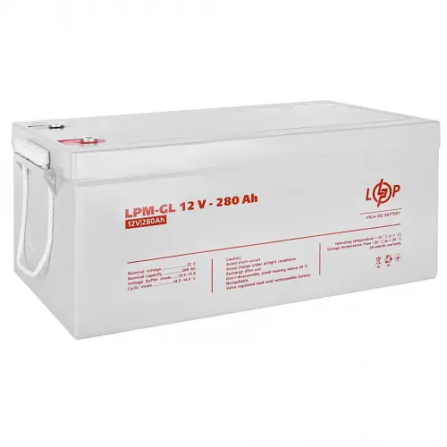 Аккумулятор LogicPower LPM-GL 12V - 280 Ah GEL - фото 2