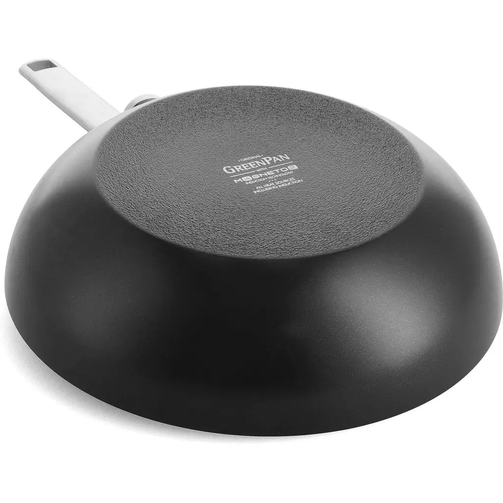 Сковорода-вок GreenPan Evolution 28 см 3.6 чорна (CC006388-001) - фото 2
