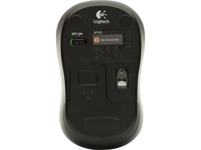 Миша Logitech M185 Wireless Mouse Grey (910-002235, 910-002238, 910-002252) - фото 5
