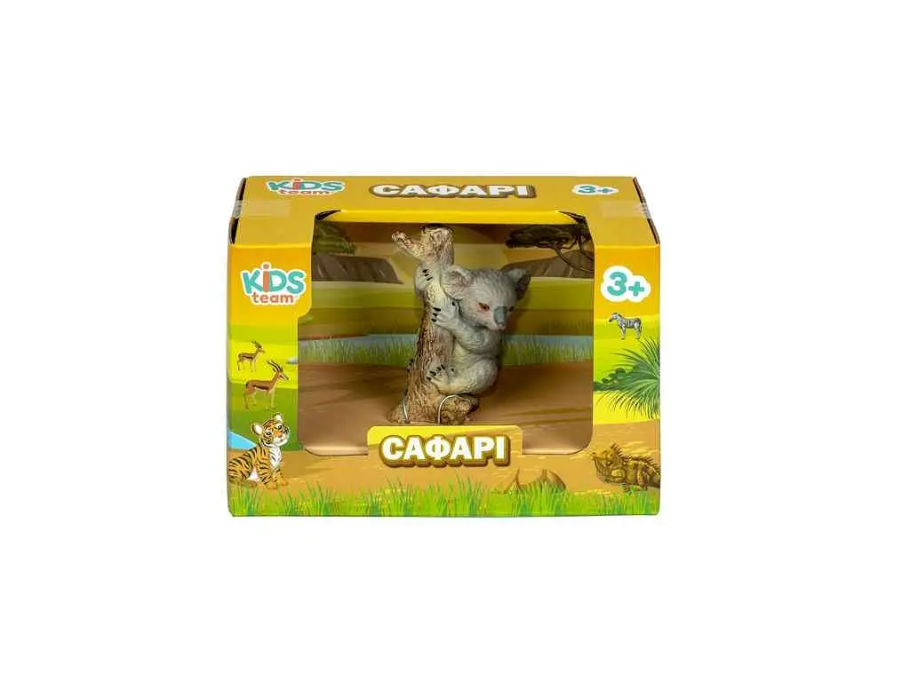 Фігурка KIDS TEAM ANIMALS тварини "Сафарі" Q9899-A50 Коала - фото 3