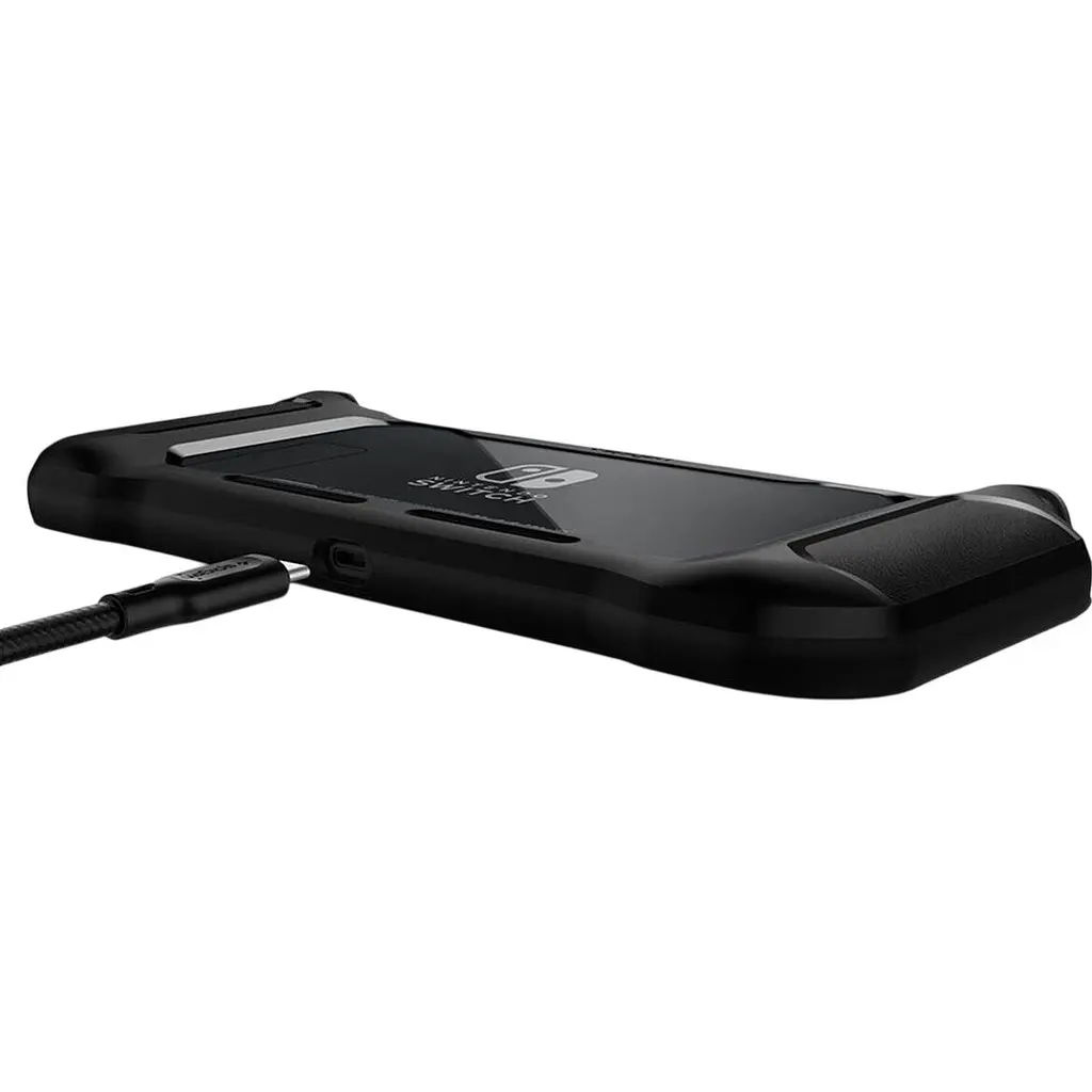 Чехол Spigen Rugged Armor для Nintendo Switch OLED Black (ACS01228) - фото 13